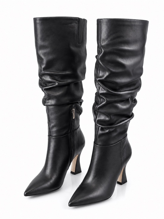 Vince Camuto Shoes - Vince Camuto BNIB Black Knee-High Heeled Boots - Women